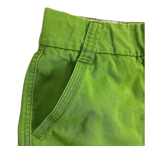 J. Crew Classic Twill Chino Shirts size 6 Green - Picture 3 of 5